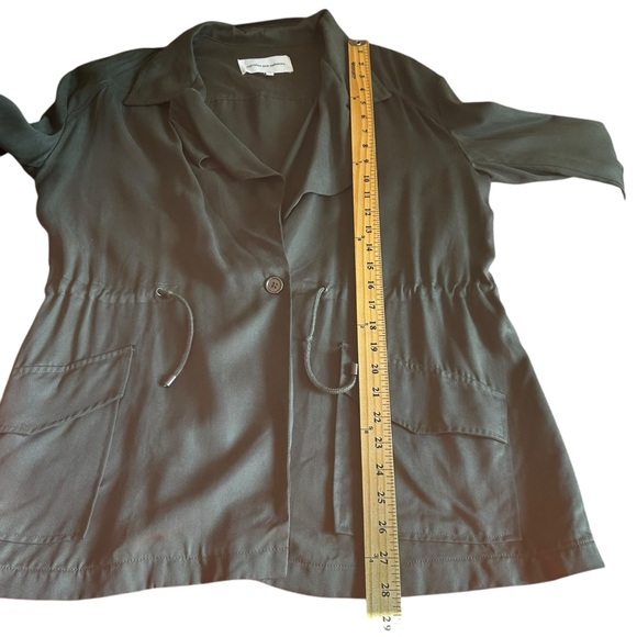 Revolve Cupcakes and Cashmere Army Jacket women’s sz medium olive green casual - Picture 7 of 15